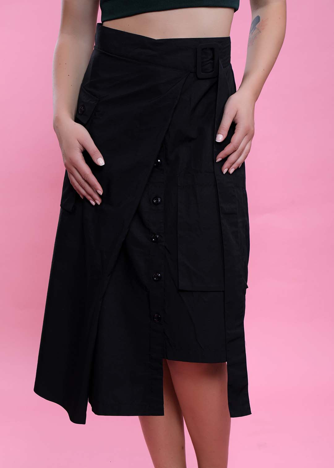 Midi Cargo Skirt