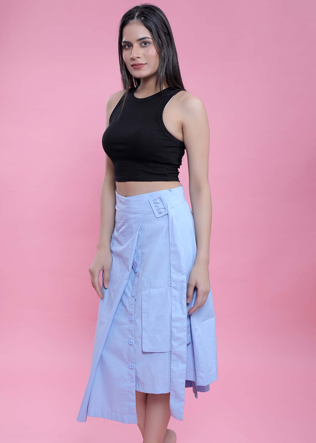 Midi Cargo Skirt