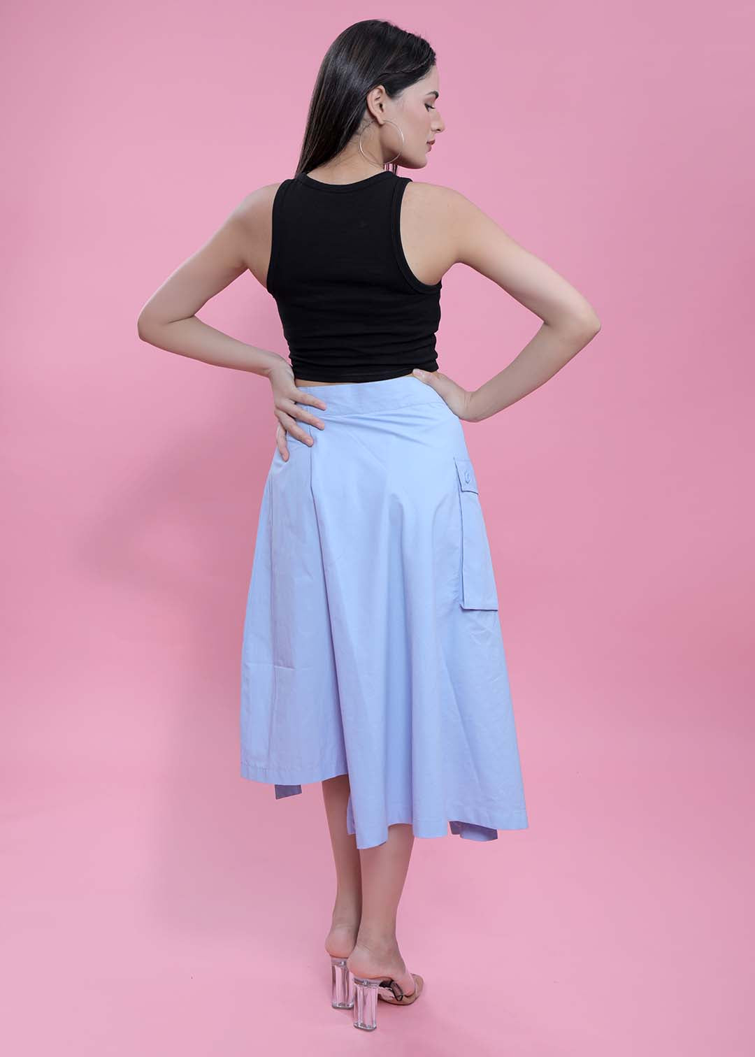 Midi Cargo Skirt