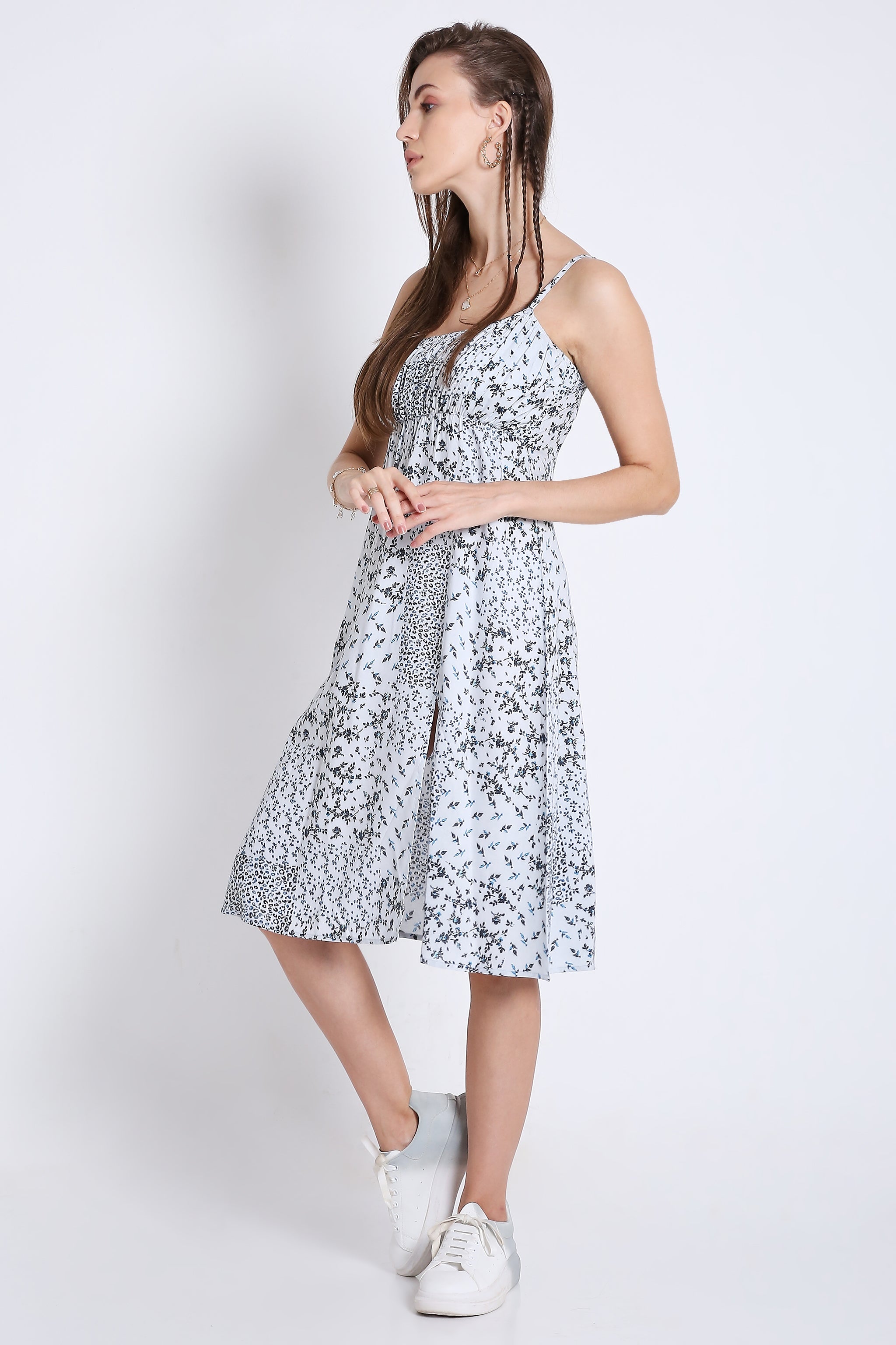 Printed Midi Summer Dress