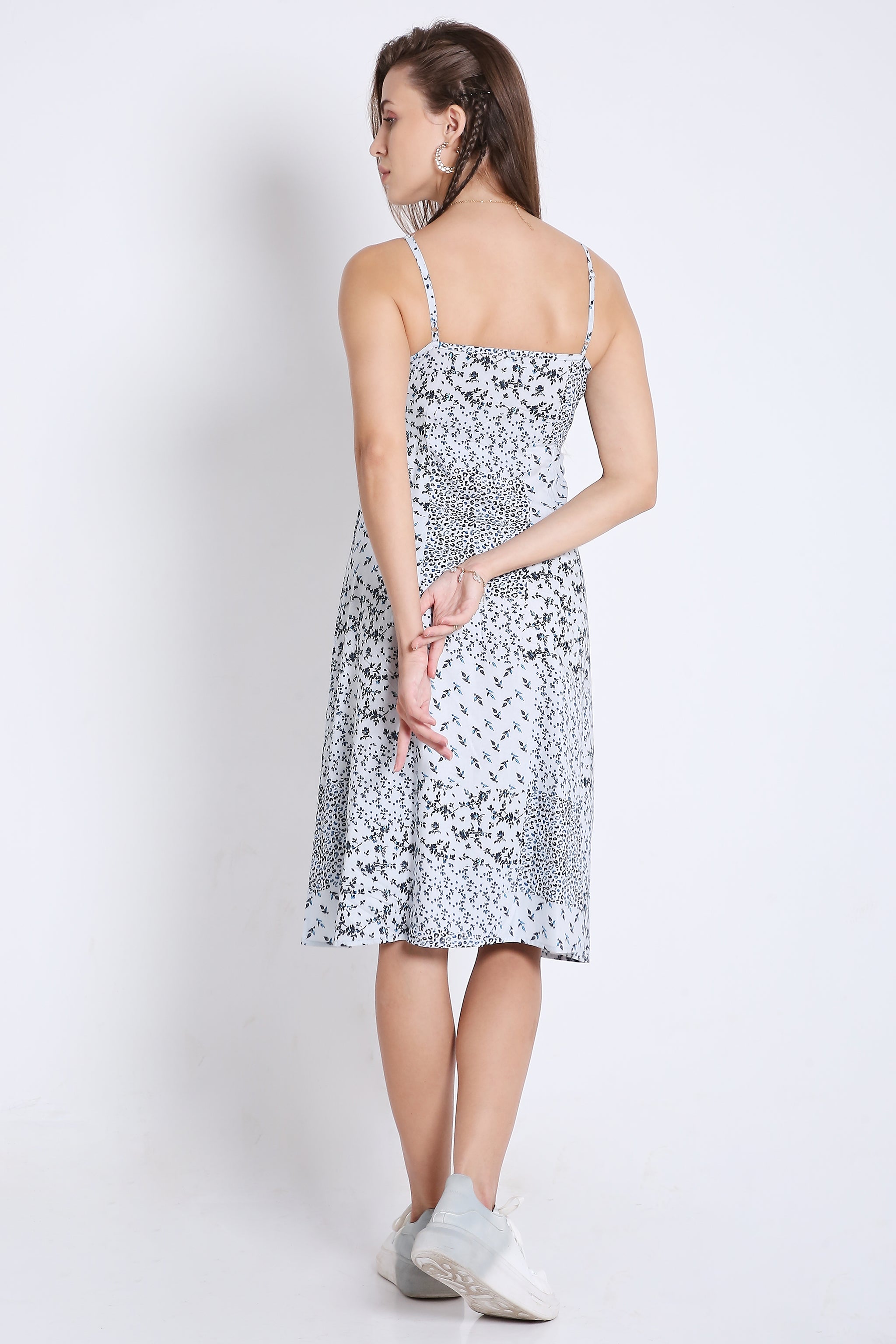 Printed Midi Summer Dress